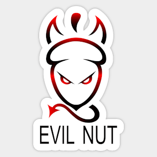 Evil Nut Sticker